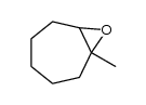 1,2-epoxy-1-methylcycloheptane Structure