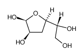 3-deoxygalactose (α-furanose) Structure