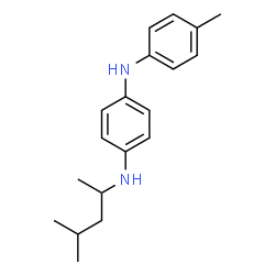 N-(1,3-dimethylbutyl)-N'-(p-tolyl)benzene-p-diamine结构式