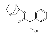 3-quinuclidinyl tropate结构式