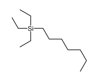 triethyl(heptyl)silane Structure