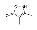 3,4-二甲基异噁唑-5(2H)-酮结构式