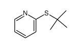 2-(tert-butylthio)pyridine结构式