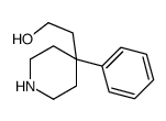 2-(4-苯基哌啶-4-基)乙醇结构式