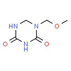 1,3,5-Triazine-2,4(1H,3H)-dione,dihydro-1-(methoxymethyl)-(9CI)结构式