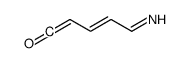 5-iminopenta-1,3-dien-1-one Structure