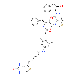 KNI-1293 Biotin Structure