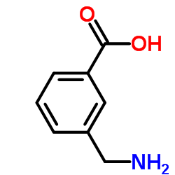 3-Aminomethylbenzoicacid Structure