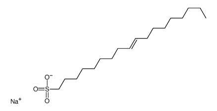 sodium 9-octadecene-1-sulphonate structure