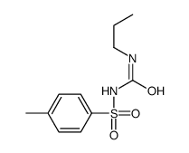 1-propyl-3-(p-tolylsulphonyl)urea Structure
