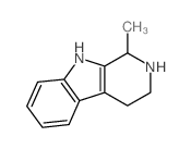 1H-Pyrido[3,4-b]indole,2,3,4,9-tetrahydro-1-methyl- structure