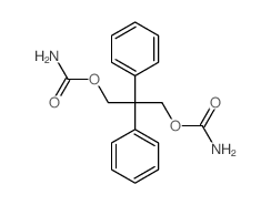 1,3-Propanediol,2,2-diphenyl-, dicarbamate (8CI) structure