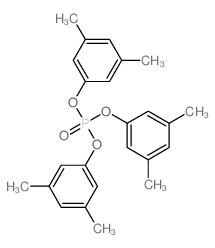 Phenol, 3,5-dimethyl-,1,1',1''-phosphate Structure