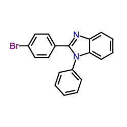 2-(4-溴苯基)-1-苯基-1H-苯并咪唑图片
