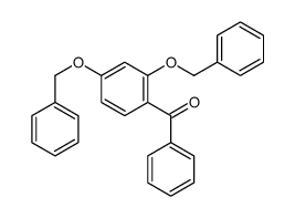 [2,4-bis(phenylmethoxy)phenyl]-phenylmethanone Structure