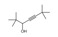 2,2,6,6-tetramethylhept-4-yn-3-ol Structure