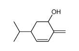 p-Mentha-1(7),5-diene-2-ol structure