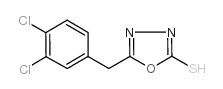 5-(3,4-DICHLOROBENZYL)-1,3,4-OXADIAZOLE-2-THIOL structure