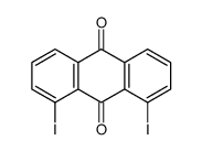 1,8-diiodoanthracene-9,10-dione Structure