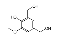 5-methoxy-m-xylene-4,alpha,alpha'-triol Structure
