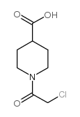 N-CHLOROACETYLISONIPECOTIC ACID structure