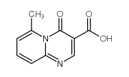 6-methyl-4-oxo-4H-pyrido[1,2-a]pyrimidine-3-carboxylic acid Structure