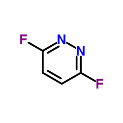 3,6-Difluoropyridazine structure