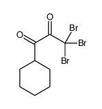 3,3,3-tribromo-1-cyclohexylpropane-1,2-dione Structure