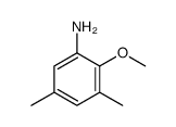 Benzenamine,2-methoxy-3,5-dimethyl-结构式