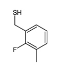 Benzenemethanethiol, 2-fluoro-3-methyl- (9CI) Structure