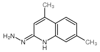 2(1H)-Quinolinone,4,7-dimethyl-,hydrazone(9CI) Structure