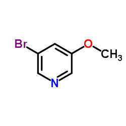 3-溴-5-甲氧基吡啶结构式