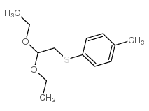 (2,2-DIETHOXYETHYL)(P-TOLYL)SULFANE structure