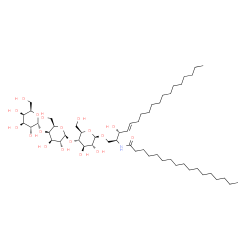 C17 Globotriaosylceramide (d18:1/17:0) structure