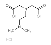 2-(carboxymethyl-(2-dimethylaminoethyl)amino)acetic acid结构式