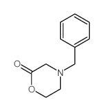 4-benzylmorpholin-2-one Structure