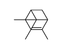 3,4,6,6-tetramethylbicyclo[3.1.1]hept-3-ene结构式