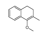 3-methoxy-4-methyl-1,2-benzo-1,3-cyclohexadiene结构式