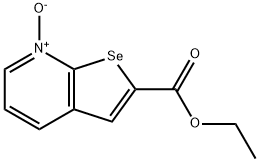 (Selenolo[2,3-b]pyridine-2-carboxylic acid ethyl)7-oxide Structure