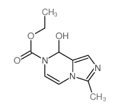 ethyl 5-hydroxy-9-methyl-1,4,8-triazabicyclo[4.3.0]nona-2,6,8-triene-4-carboxylate Structure