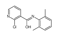 2-chloro-N-(2,6-dimethylphenyl)pyridine-3-carboxamide结构式