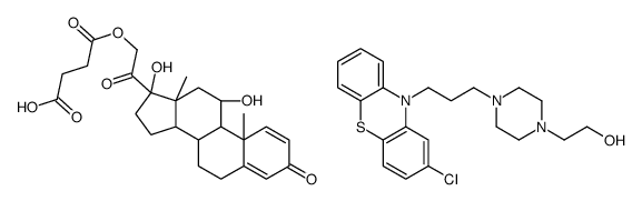 4-[2-(11,17-dihydroxy-10,13-dimethyl-3-oxo-7,8,9,11,12,14,15,16-octahydro-6H-cyclopenta[a]phenanthren-17-yl)-2-oxo-ethoxy]-4-oxo-butanoic acid structure