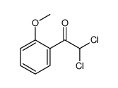 Ethanone, 2,2-dichloro-1-(2-methoxyphenyl)- (9CI) structure