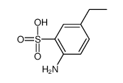 2-amino-5-ethylbenzenesulfonic acid结构式