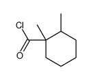Cyclohexanecarbonyl chloride, 1,2-dimethyl- (9CI)结构式