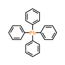 Tetraphenylplumbane structure