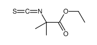 ethyl 2-isothiocyanato-2-methylpropanoate Structure