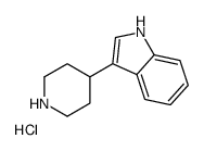 3-(哌啶-4-基)-1H-吲哚盐酸盐结构式