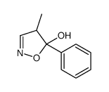 4-methyl-5-phenyl-4H-1,2-oxazol-5-ol Structure