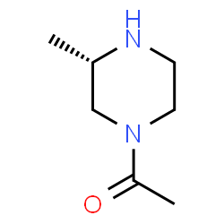 Piperazine, 1-acetyl-3-methyl-, (3S)- (9CI)结构式